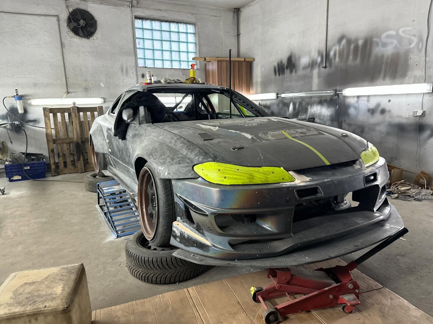 Nissan Silvia S15 widebody — projekt Mona Lisa